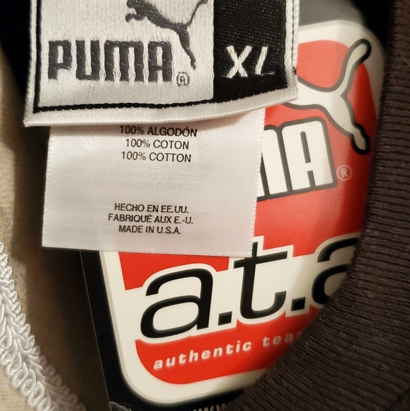 NWT Mens Black Puma Mets Long-sleeved Shirt size XL - Picture 3 of 4